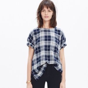 EUC Madewell XS High Low Style Top